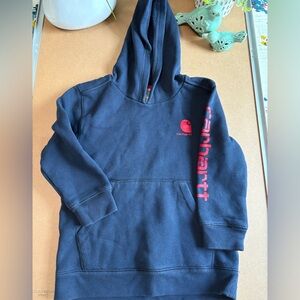 Carhartt Kids' Midweight Logo Sleeve Graphic Hoodie